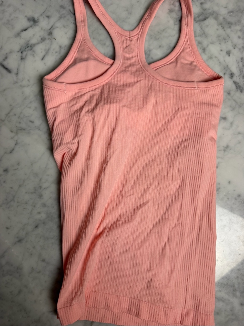 lululemon athletica Pink Ribbed Racerback - Picture 2 of 3
